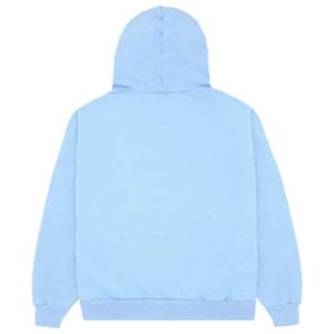 Sky Blue Web Sp5der Hoodie