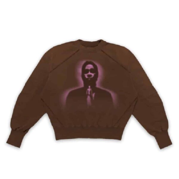 Sp5der Worldwide Thug Crewneck – Brown